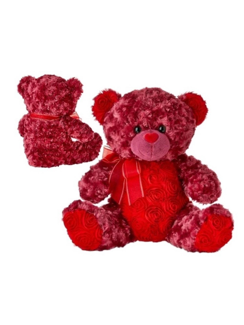 Romanic Love Rose Petal 18” Bear Plush